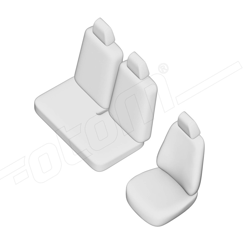 New York Design Kunstleder Stoelhoezenset 2+1  Maxus E-Deliver 7 2020- (split in rug bank)