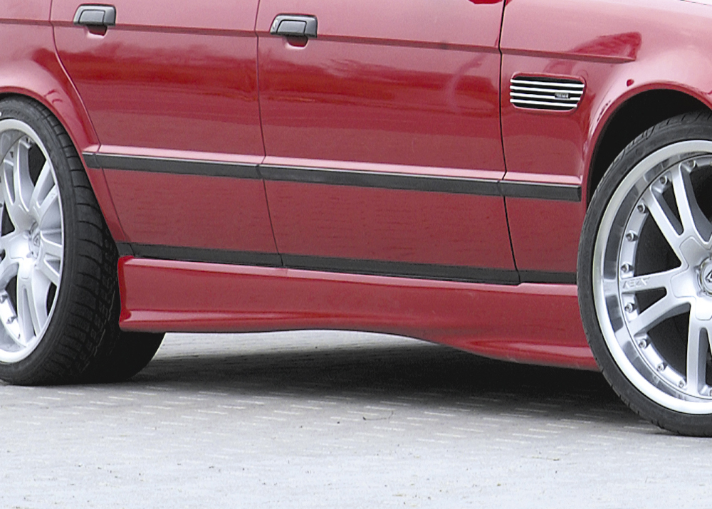 Zijskirts passend voor BMW E34 Rieger