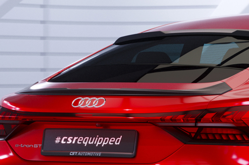 Spoiler passend voor Audi E-Tron GT CSR Glans Zwart