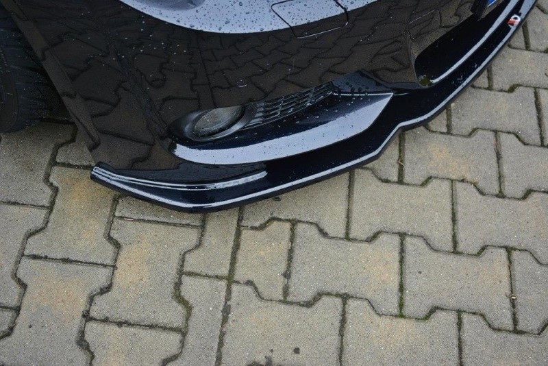 Voorspoiler BMW 3 E92 M-PACK FACELIFT V.2 Glanzend Zwart