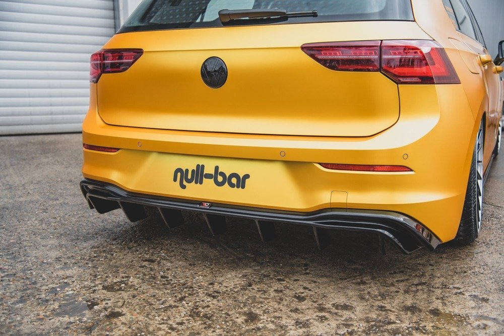 Diffuser passend voor Volkswagen Golf 8 Glans Zwart