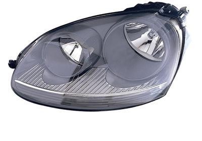 koplamp, Visteon, H7+H7, elektr verstelb, grijs huis, links VW G