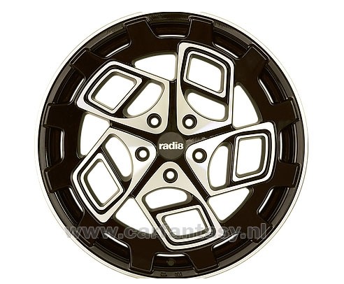 RADI8 CM9 8.5/10.0x19 5x120 35 Black / Machine Face 72,56 Bree