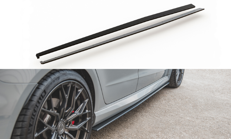 Zijskirts Diffuser passend voor Audi RS3 8V Sportback