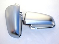 Spiegelkappen Aluminium Audi A3 8P 03 - 08