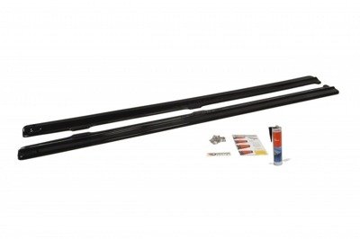 Zijskirts passend voor VW Golf 5 GTI Glans Zwart
