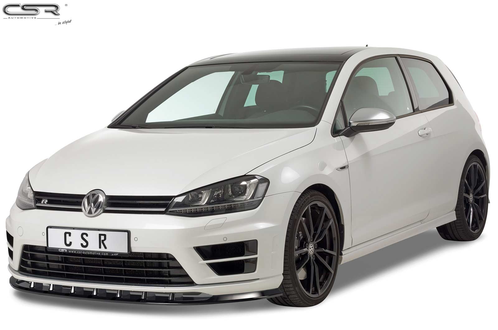 Voorspoiler passend voor VW Golf VII R 13-17