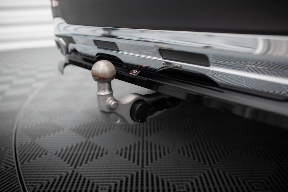 Diffuser passend voor Mercedes GLC AMG Pakket X254 Maxton Glans Zwart