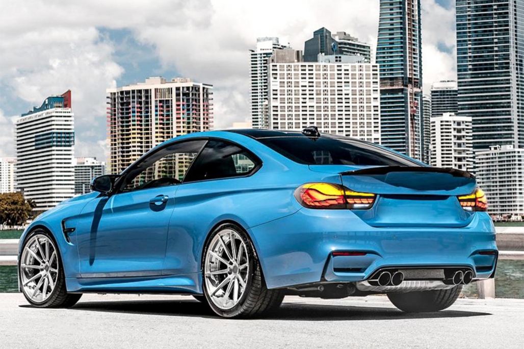 Achterlichten passend voor BMW F32 F33 F36 F82 F83 2011-2019 LCI Design OLED smoke