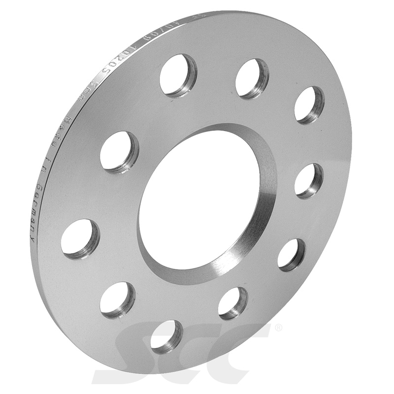 Spoorverbreders Aluminium 5mm 100/4, 4/114.3 naafgat 60,1  (10mm per as)
