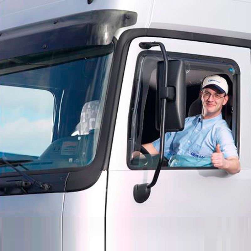 Zijwindschermen  Mercedes Actros 5 (LHD) 2022- (Camera)
