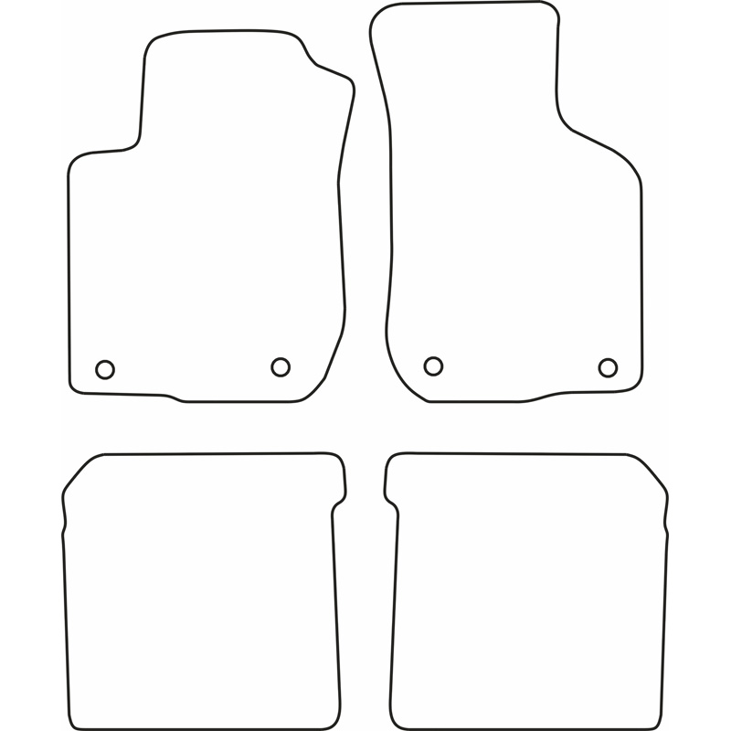 Automatten Velours  Audi A3 1996-2003
