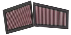 K&N Inlegfilter Mercedes R300 3.0 2009-10