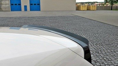 Spoileropzetstuk VW Polo MK5 GTI FACELIFT Glans Zwart