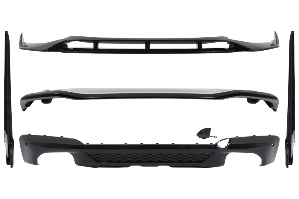 Bodykit passend voor BMW X3 G01 M Look Black knight Glans Zwart