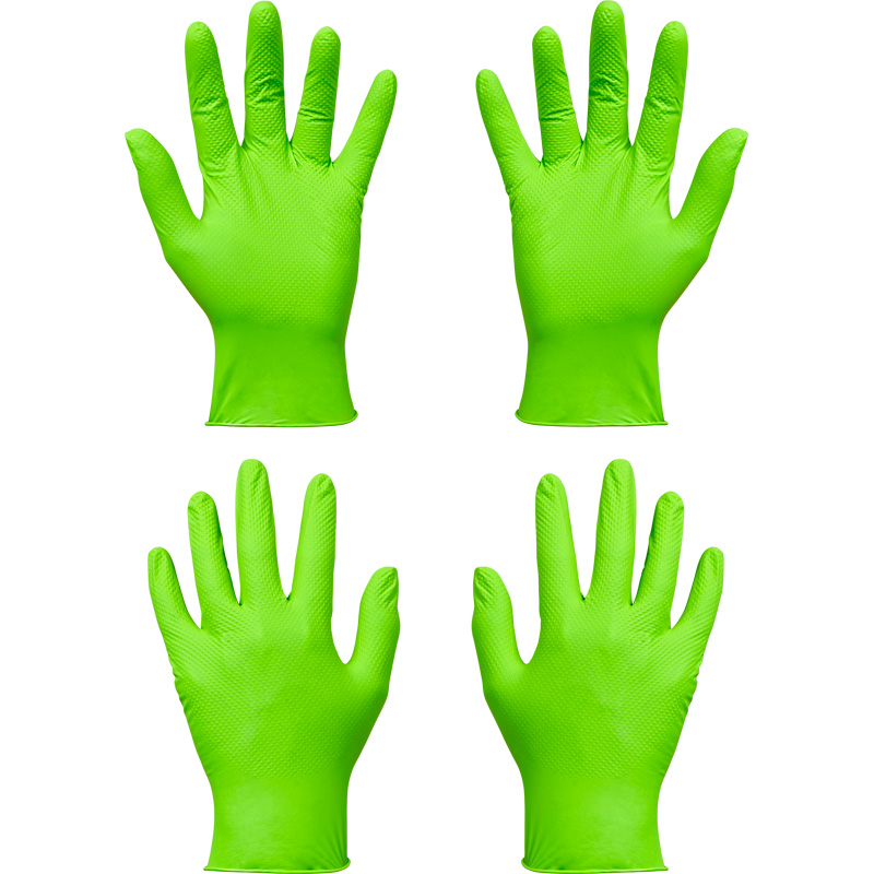 Gripp-It nitril handschoenen - maat XL - Groen - dispenserdoos à 50 stuks