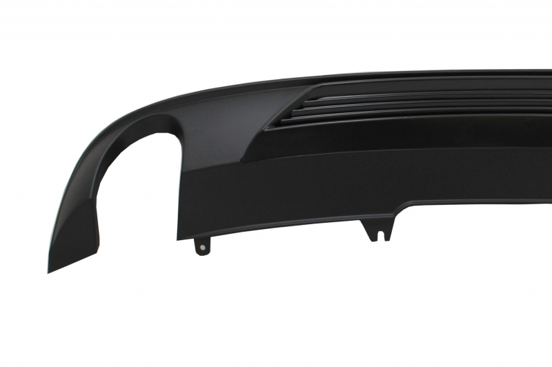 Achterbumper Diffuser passend voor Audi A4 B9 2015-2019 Edition Black