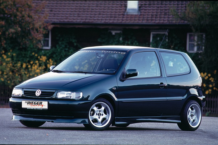 Zijskirts passend voor VW Polo 6N 2 Deurs Rieger