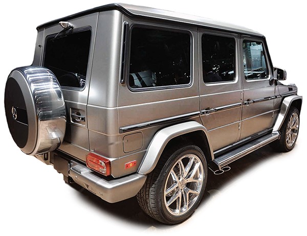 Sidesteps Treeplanken passend voor Mercedes G-Klasse W463