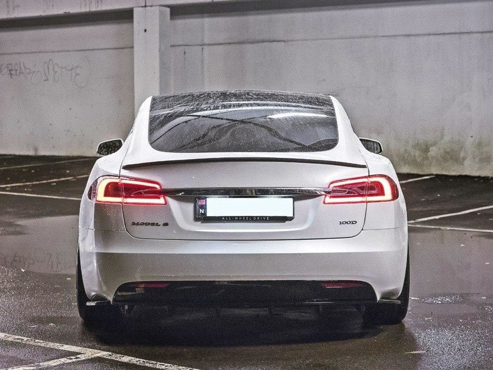 Diffuser Tesla Model S Facelift Gloss-Black