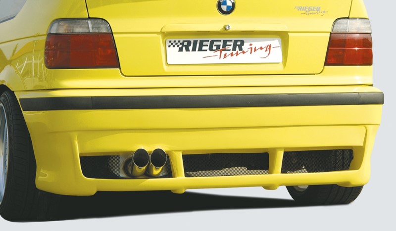 Achterbumper passend voor BMW E36 Compact zonder PDC Rieger