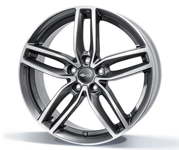 RC Design RC29 8x19 5x114,3 ET48 himalaya-grey front gepolijst V