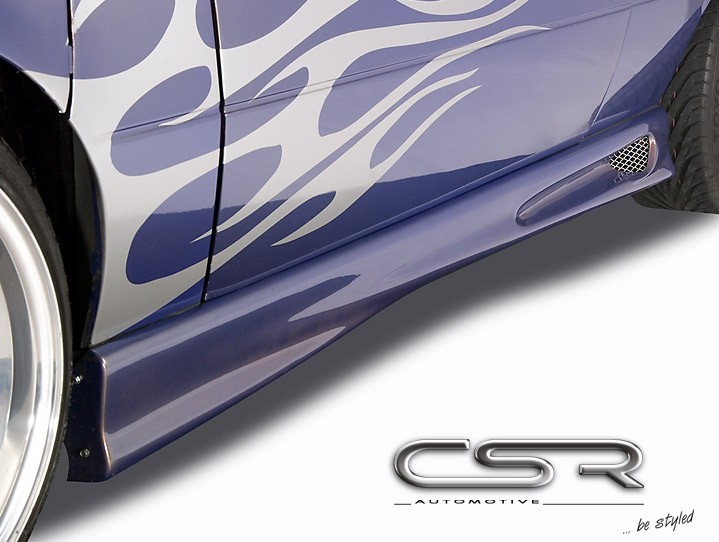 Zijskirts passend voor BMW Serie 3 E36 XLine -SE-