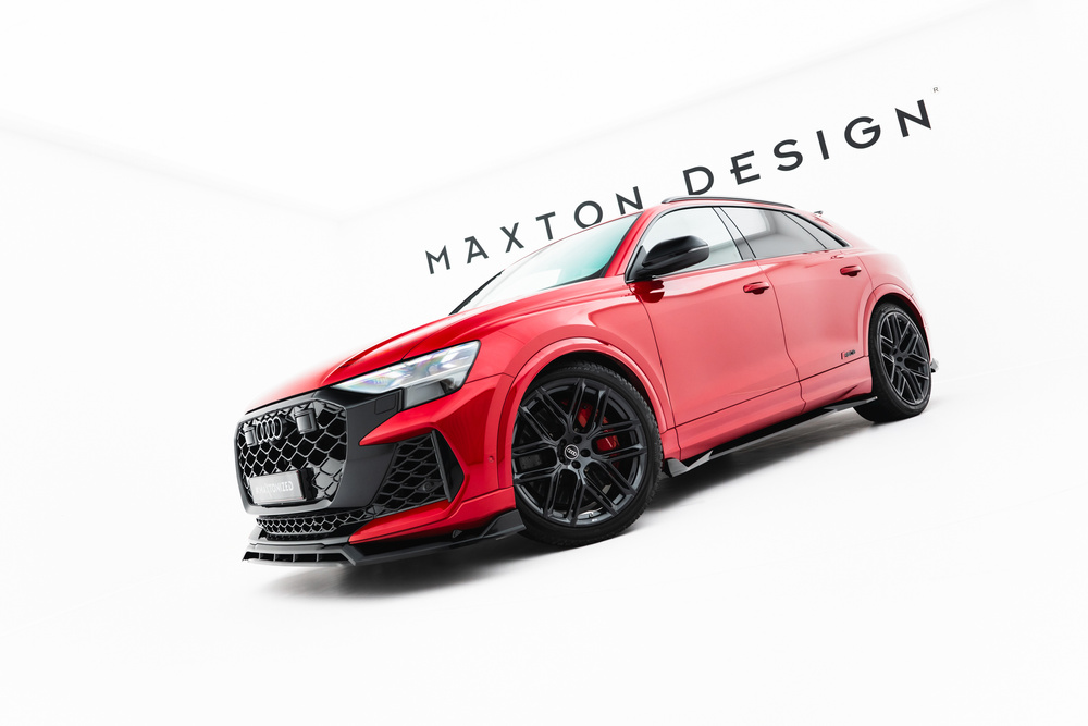 Zijskirts Audi RSQ8 MK1 Facelift Maxton  Kopiëren