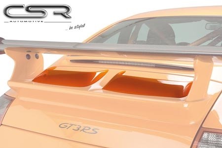 Air Ram inlaats voor achterklep (Set) Porsche 911/997 SX-Line
