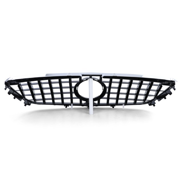 Grill passend voor Mercedes V-Class W447 (2014-..) GT Look Zwart/Chroom Camera