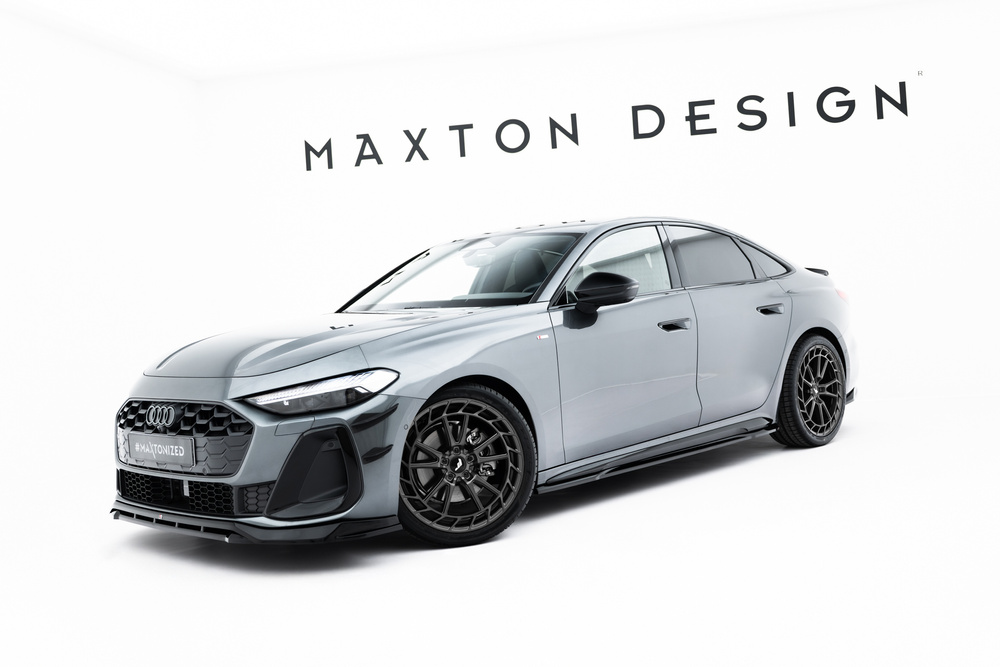 Zijskirts passend voor Audi A5 S-Line Sedan / Avant B10 Maxton