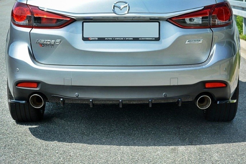 Diffuser Mazda 6 GJ Mk3 wagon Maxton Design glans zwart