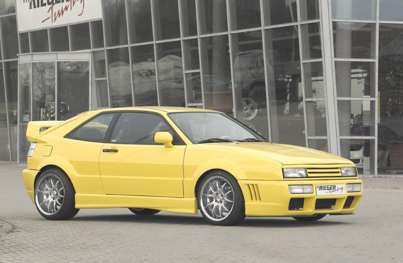 Voorbumper alleen VR6 met zijdelingse air intakes VW Corrado Rie