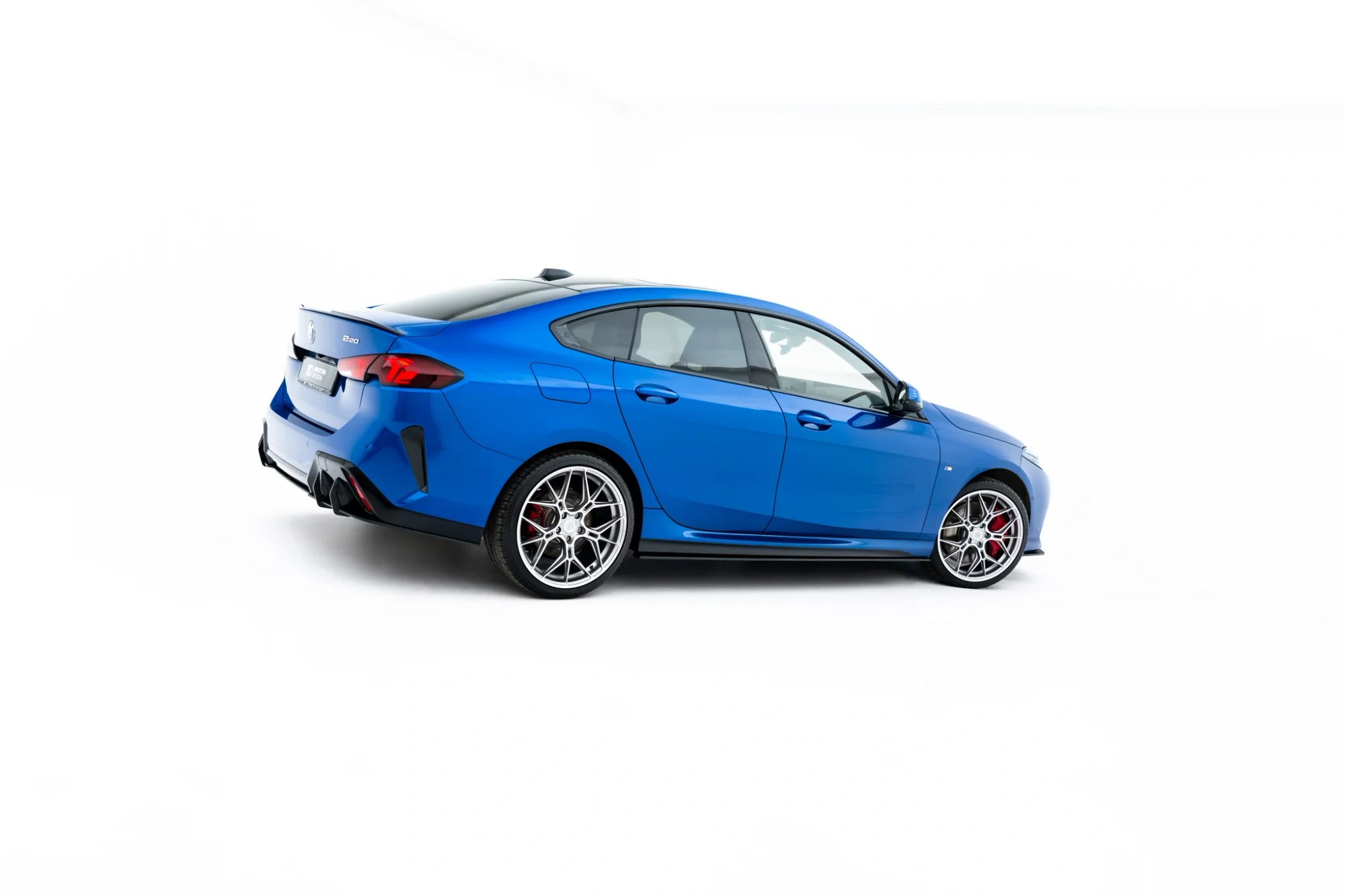 Street Pro Zijskirts passend voor BMW M135i F70 / BMW M235i F74 Maxton Glanzend zwart