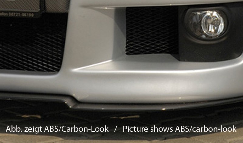 Spoilerzwaard voor Voorbumper passend voor Audi A3 8P R-frame Rieger