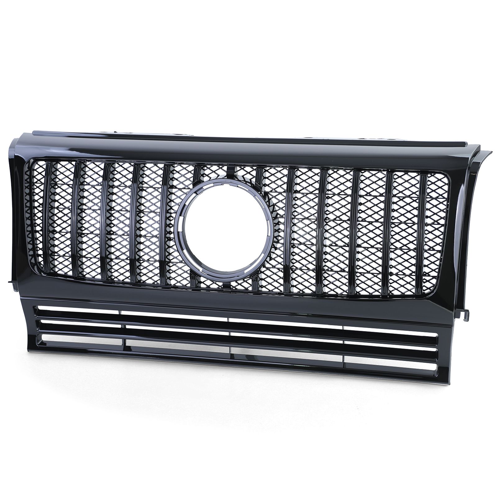 Grill passend voor Mercedes W463 G-Klasse 90-18 Zwart Gaas