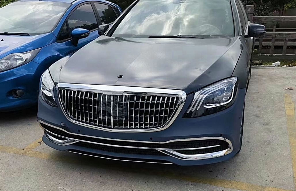 Bodykit passend voor Mercedes S Klasse W221 Conversie S Klasse Maybach W222 Design