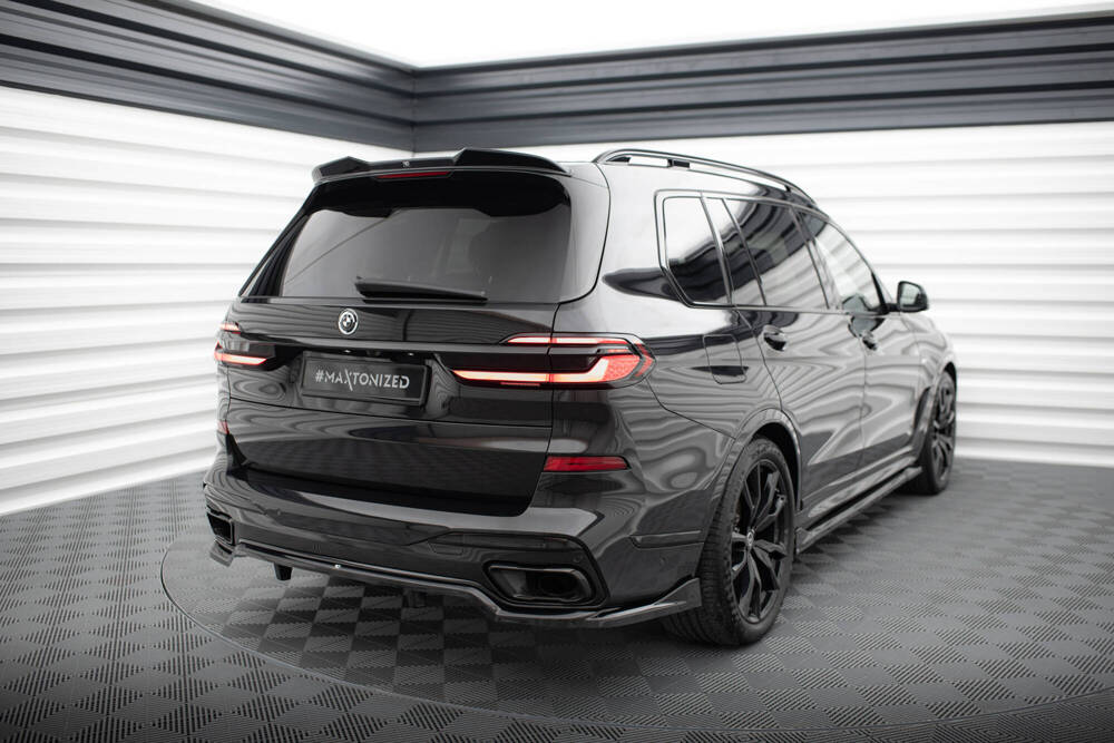 Diffuser passend voor BMW X7 M-Pack G07 FL Maxton Glans Zwart