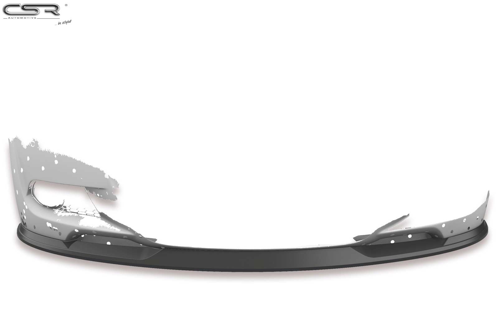 Voorspoiler passend voor BMW 3-Serie E92/E93 Glans Zwart