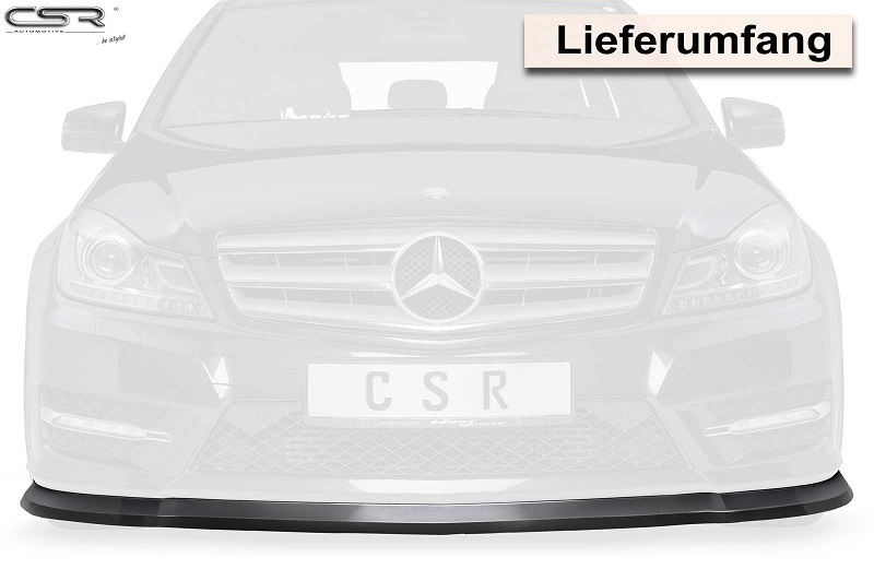 Voorspoiler passend voor Mercedes C-klasse W204 CSL308-G CSR