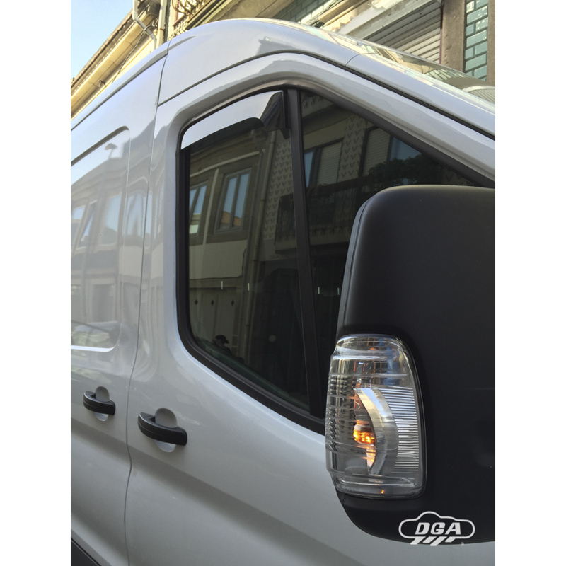 DGA Zijwindschermen  Renault Master III & Opel Movano B & Nissan NV400 2010-2024 (2-delig / kort)