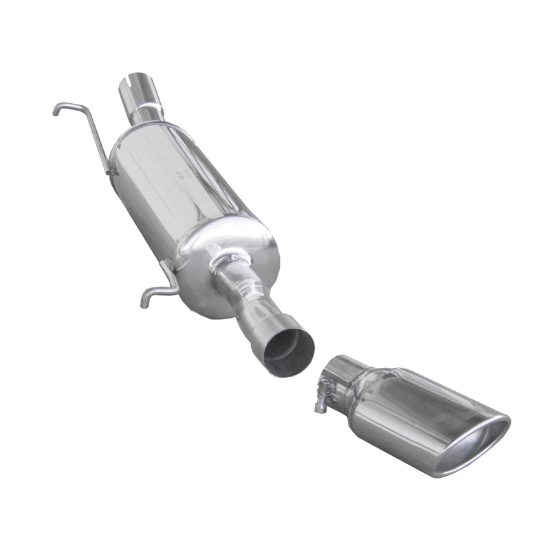 100% RVS Sportuitlaat  Audi A4 B5 1.6 (101pk) 1994-1999 120x80mm
