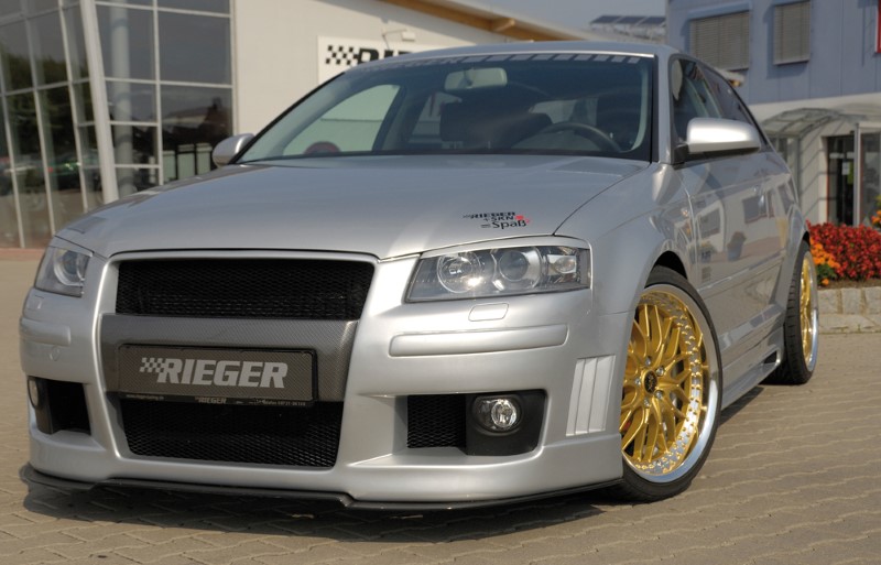 Voorbumper passend voor Audi A3 8P R-frame SRA Rieger