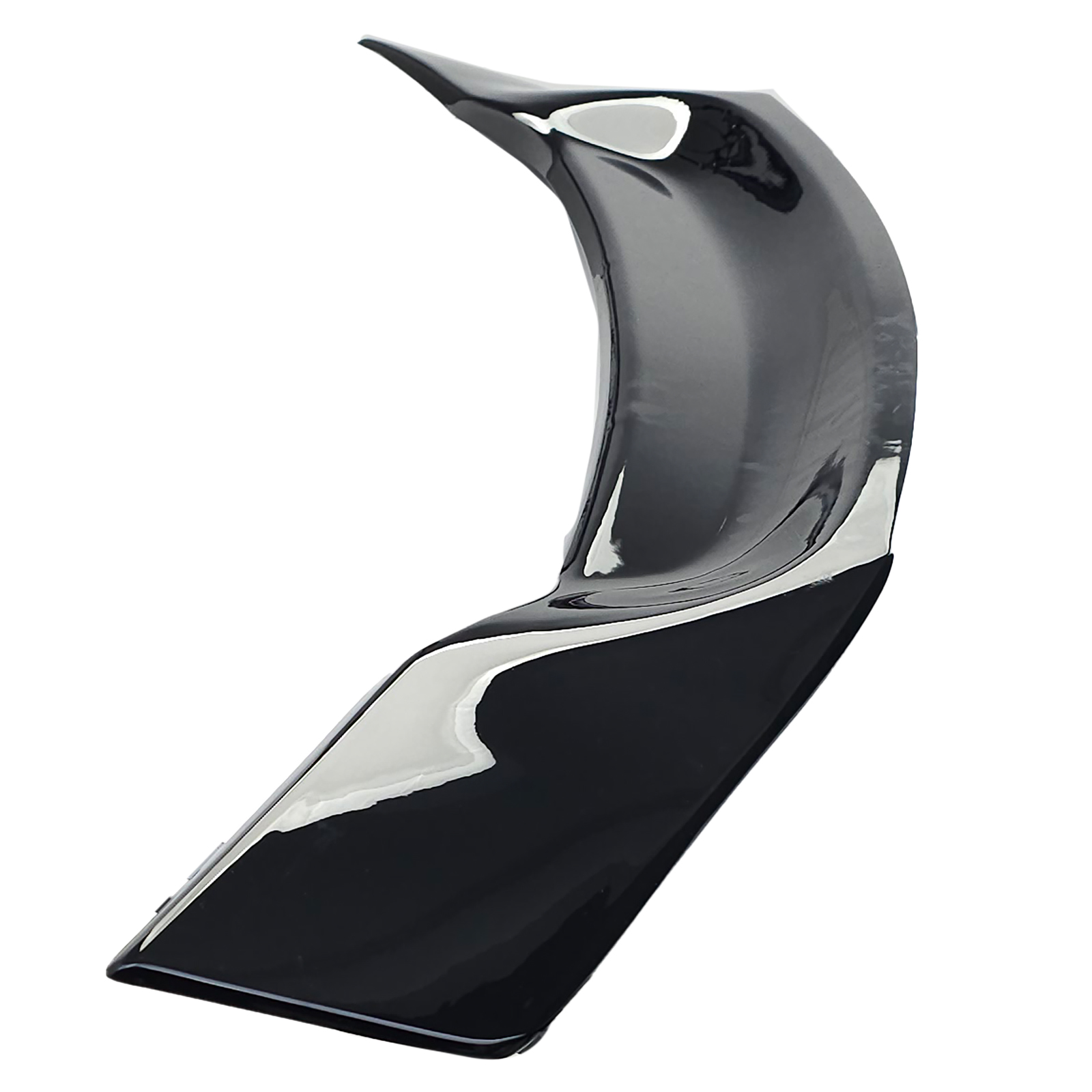 Spoiler passend voor Audi A4 B9 Sedan Glans Zwart
