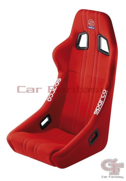 Kuipstoel Sparco "Speed" Stof Rood