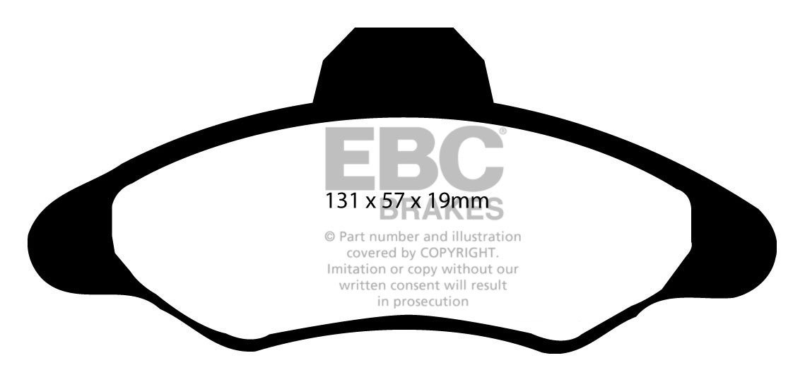 EBC Brakes FORD Escort Mk4/5/6 1.6 (180mm Trommels) 95-98 Remblo
