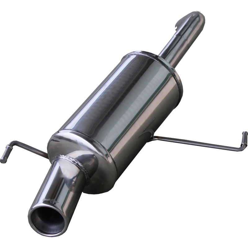 100% RVS Sportuitlaat  Alfa Romeo 147 1.9 JTD 2002- 80mm