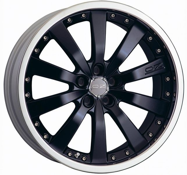 Velgen OZ Michelangelo II PL matt black 10x18 inch 5x114,3 ET40