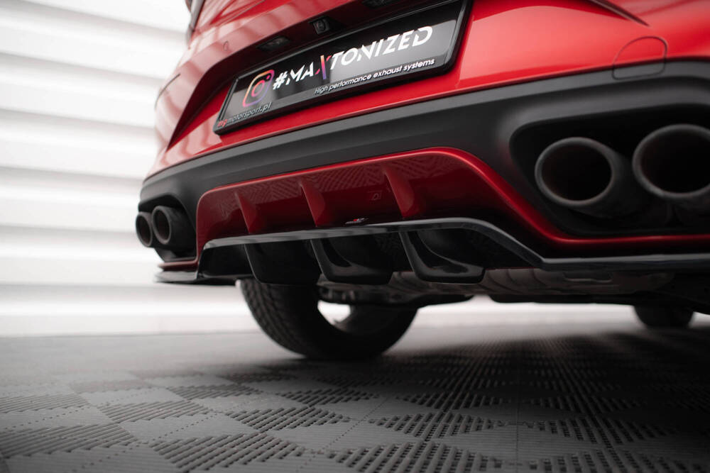Diffuser passend voor Cupra Leon KL Maxton Glans Zwart