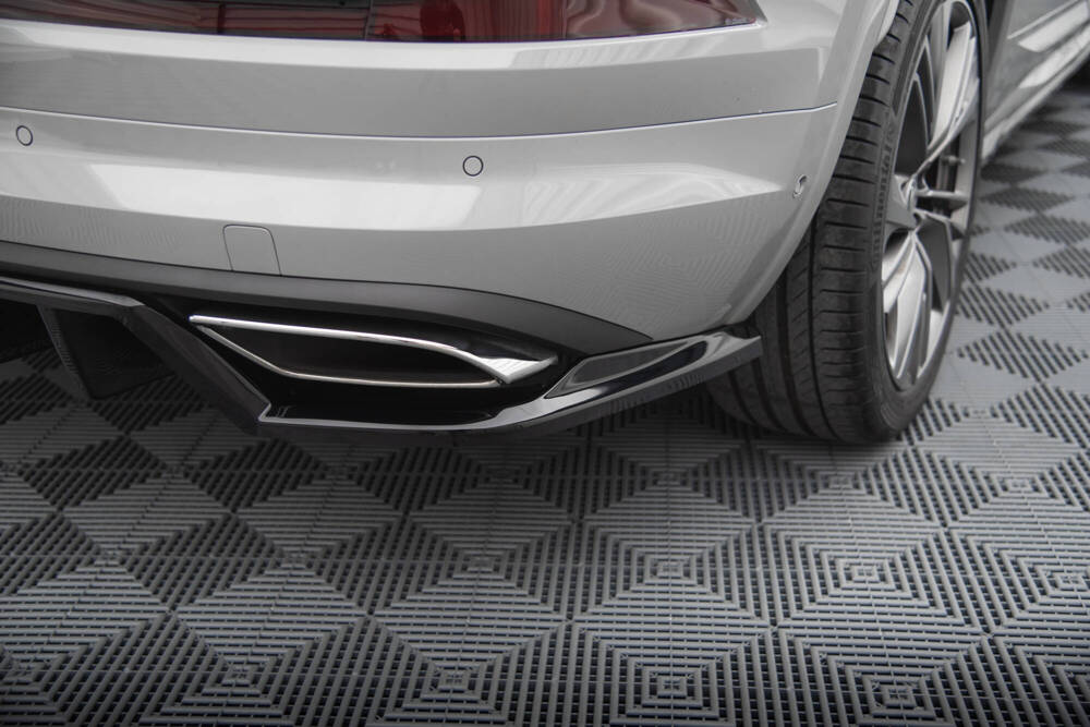 Diffuser passend voor Skoda Kodiaq RS FL Maxton Glans Zwart